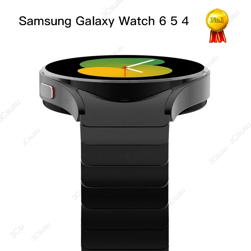 

Ремешок из нержавеющей стали для Samsung Galaxy Watch 6/5/4 40 мм 44 мм 4 6 Classic 42 мм 46 мм 5 Pro 45 мм 43 47 мм