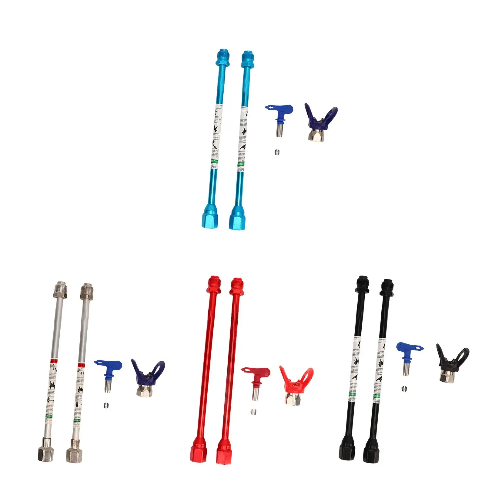 Airless Sprayer Extension Pole Rod Replace Professional Versatile Accessories Sprayer Extention Wand Sprayer Accessories