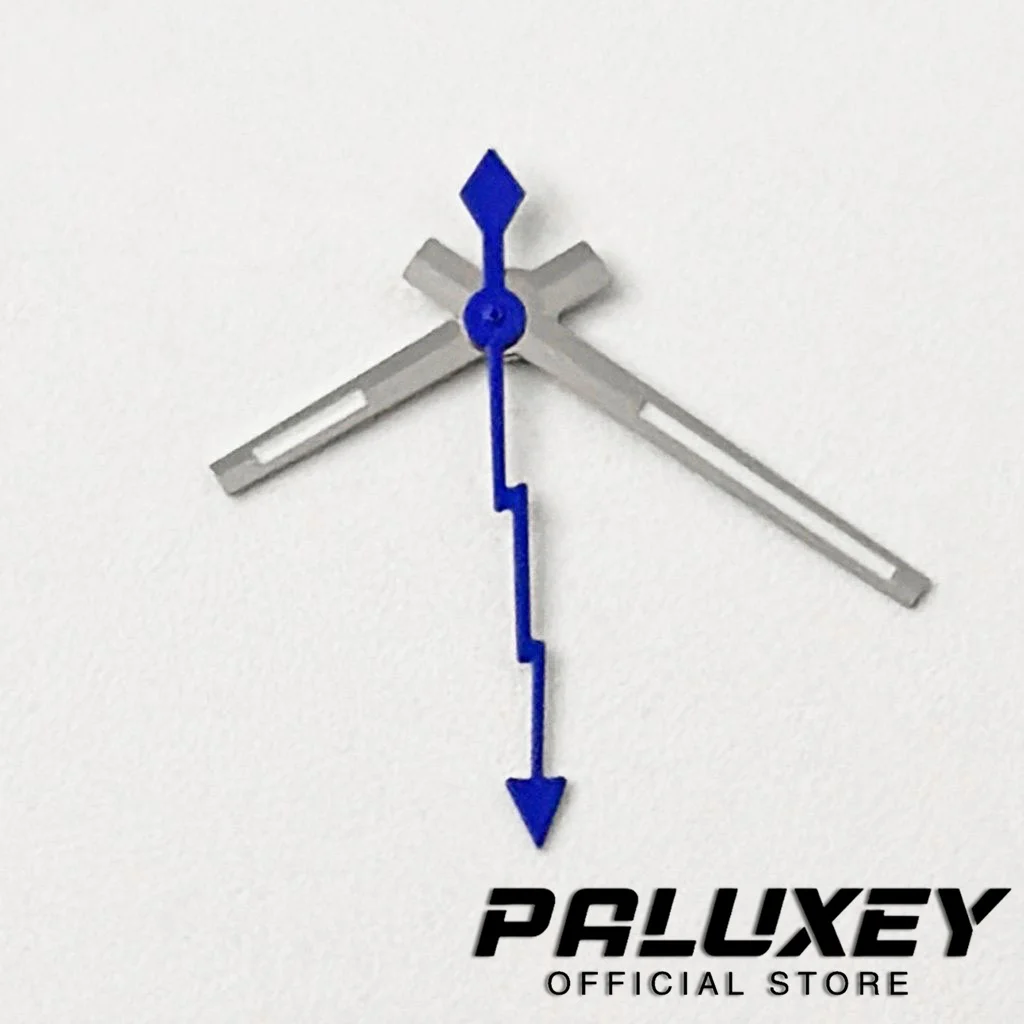 NH35 ساعة الأيدي البرق الأيدي الثانية مؤشر ساعة ل NH36 NH35 الحركة التلقائية الفضة الذهب أسود أحمر ساعة مضيئة اليد