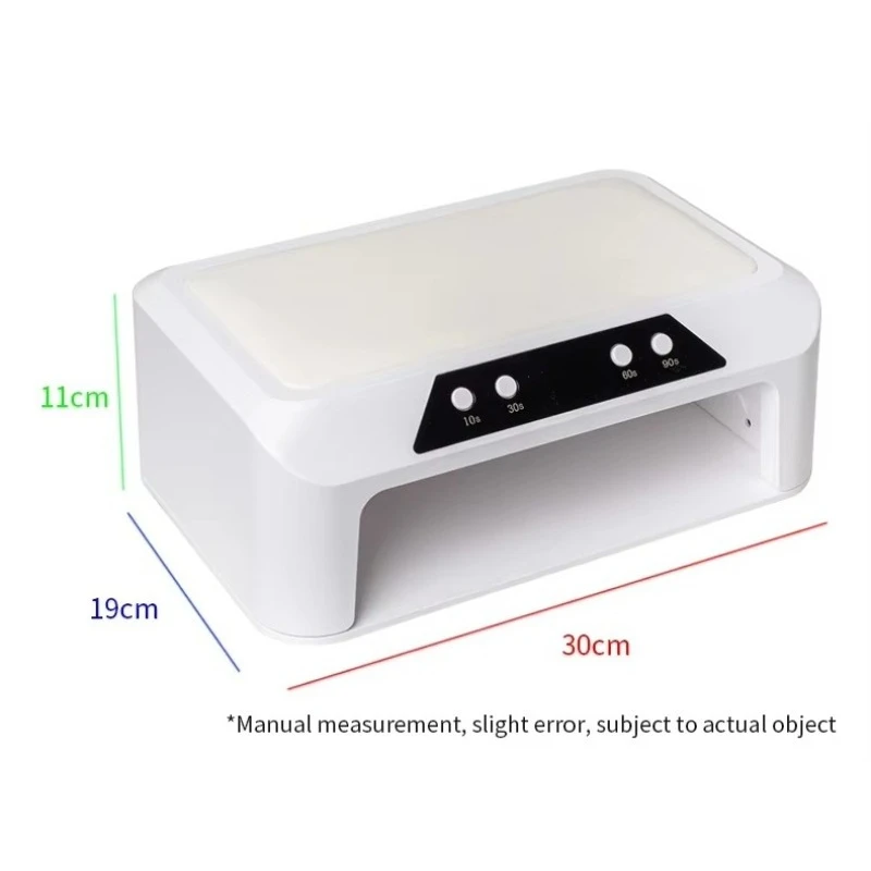 236W Dual Light Source UV LED Nail Lamp - Professional Gel Polish Curing Light, Fast-Drying Lamp for Nail Salons