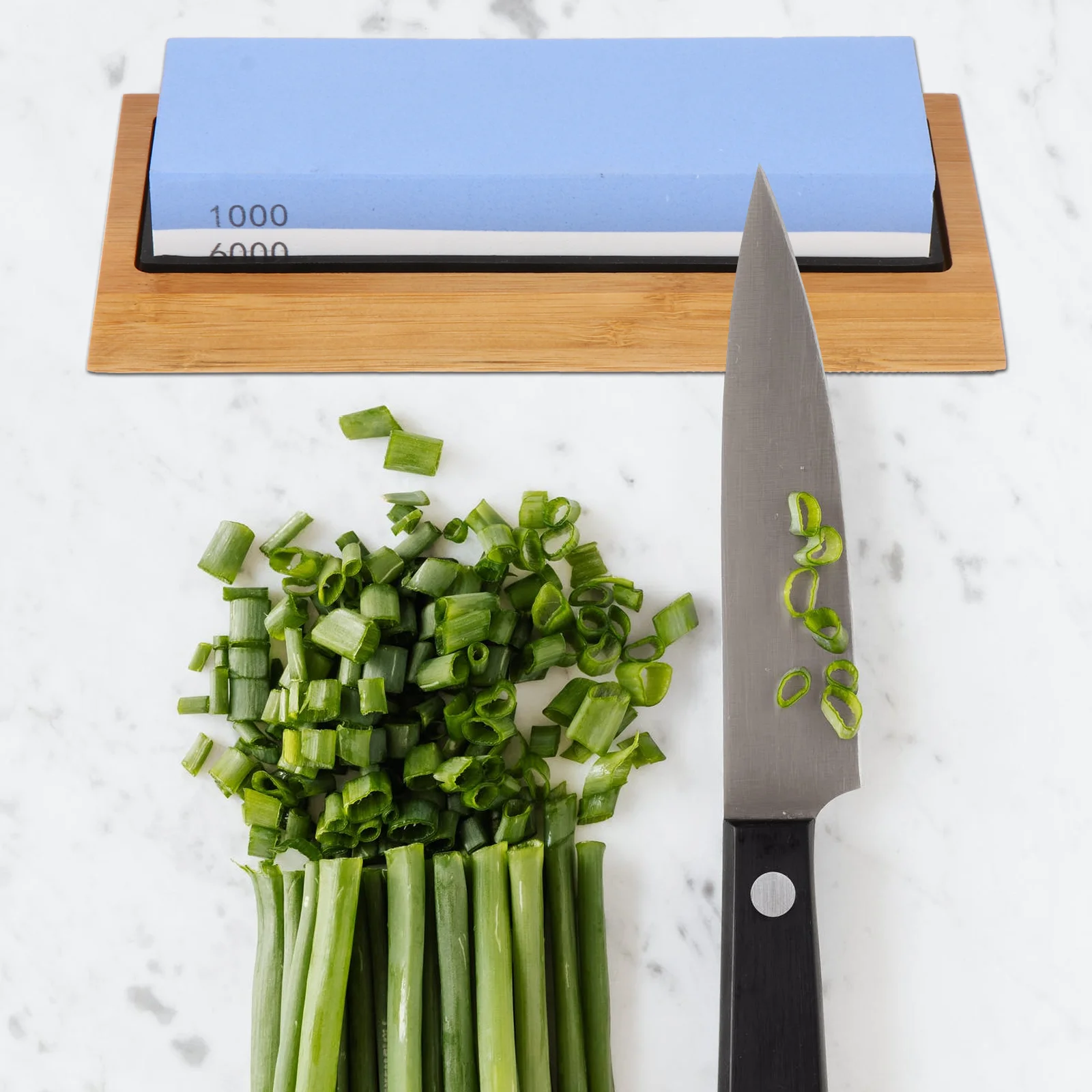 

1000 6000 Grit Whetstone Double Sided Rectangular Sharpener Portable White Corundum Sharpening Stone Home Kitchen Tool Efficient