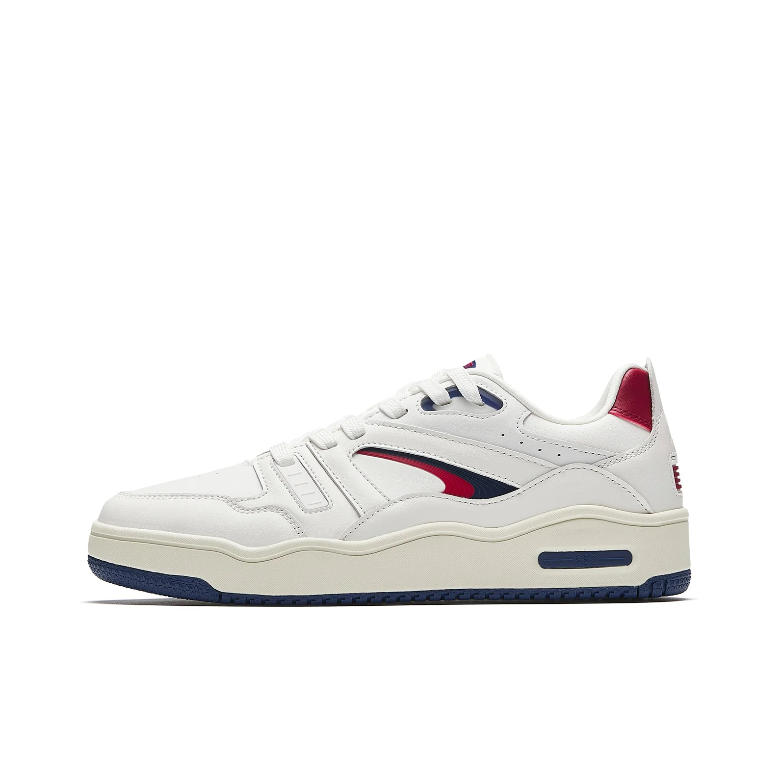 Anta 982 OG Low top Skateboard Shoes Men's White Red Blue 112628062-4