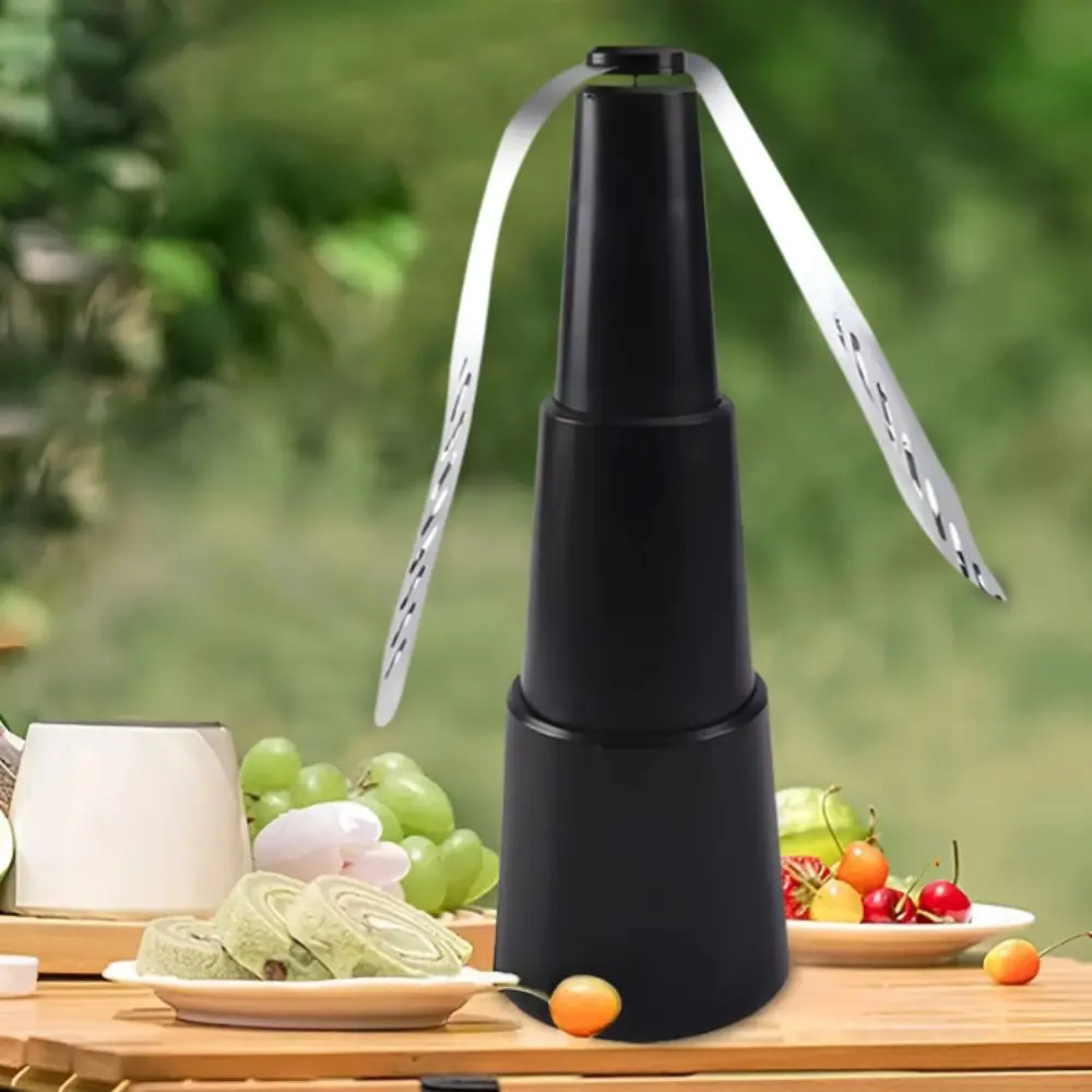 

Battery Powered Automatic Mosquito Repellent Fan Two Leaf Circular Design Portable Mosquito Repellent Fan Telescopic
