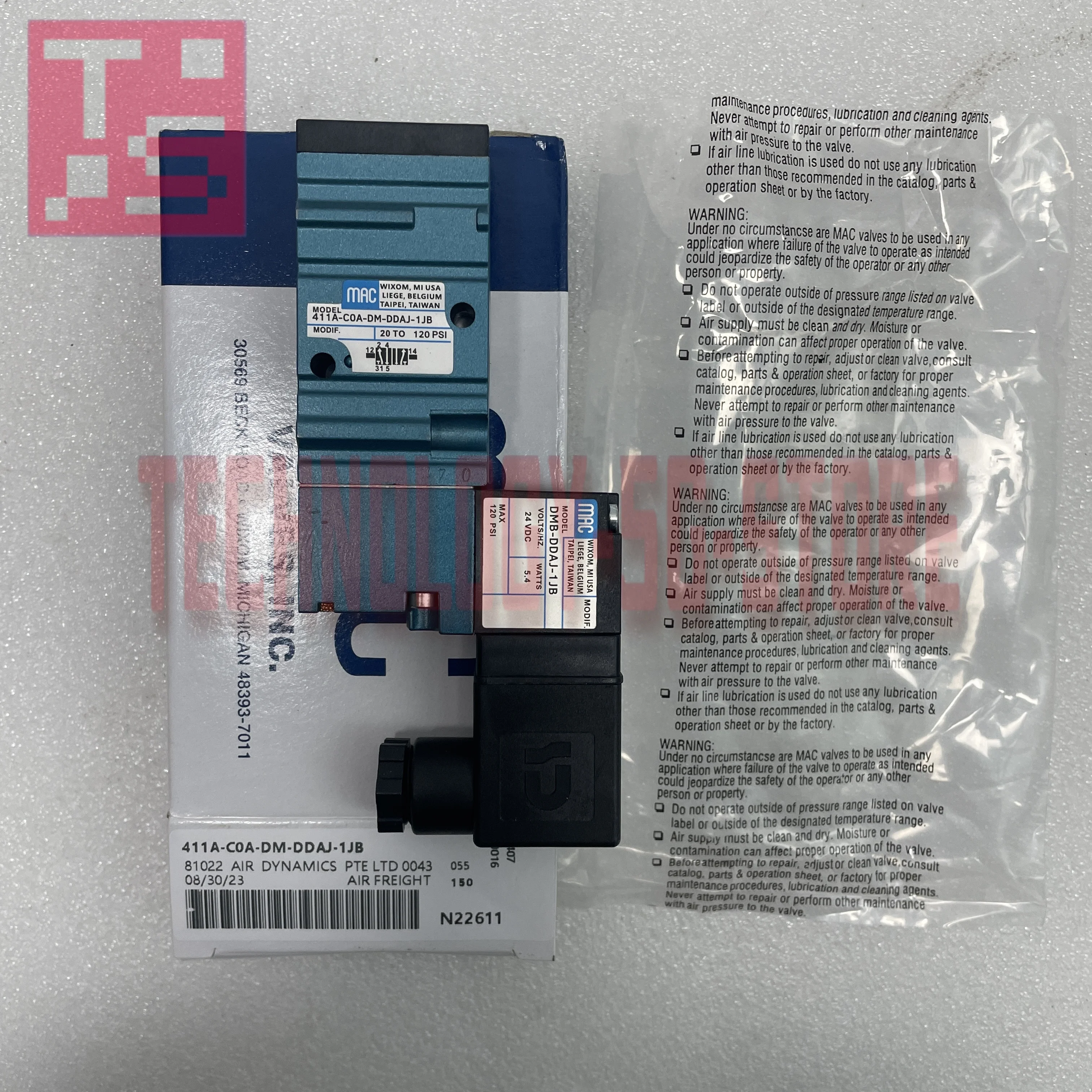 صمام الملف اللولبي 411A-BOA-DM-DDFJ-1JB 411A-C0A-DM-DDAJ-1JB 411A-C0A-DM-DDAJ-1JM جديد في الصندوق