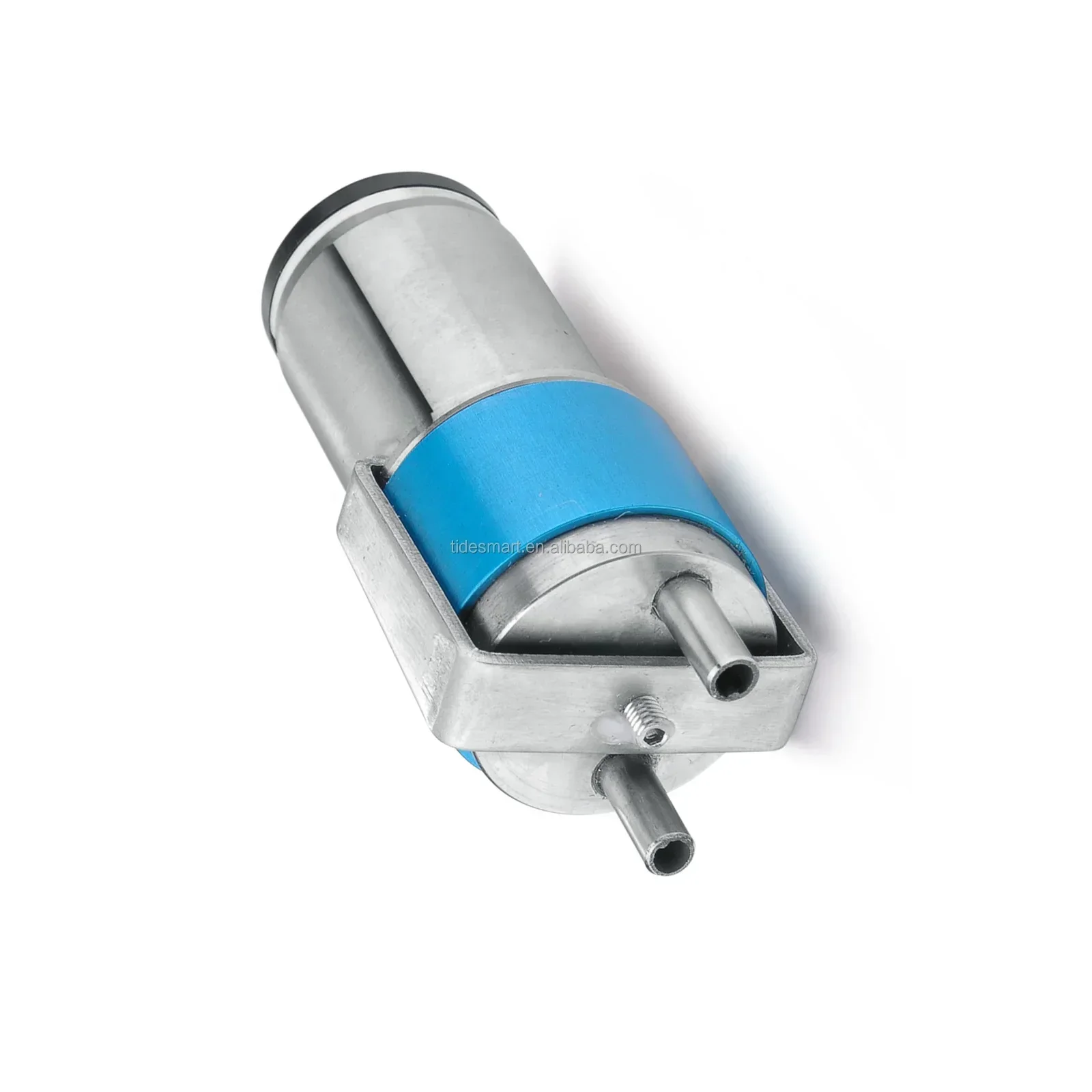 ปั๊มลมขนาดเล็ก 6 ลิตร/นาที 6 โวลต์ ดีซี ปั๊มสุญญากาศแบบโรตารี่ไร้น้ำมันสำหรับเครื่องนับอนุภาค - มอเตอร์ไร้แกนไหลคงที่ ใบพัดสีขาว