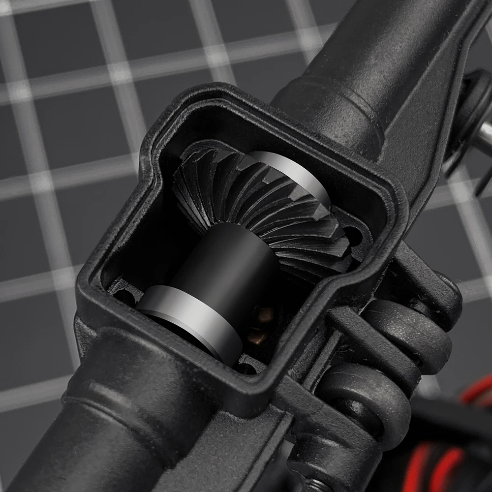 MIBIDAO 40CR 스틸 22T&10T 22T&12T 24T&12T 26T&12T 디프 액슬 기어 TRX-4M 1/18 RC 크롤러 자동차 업그레이드 부품 액세서리