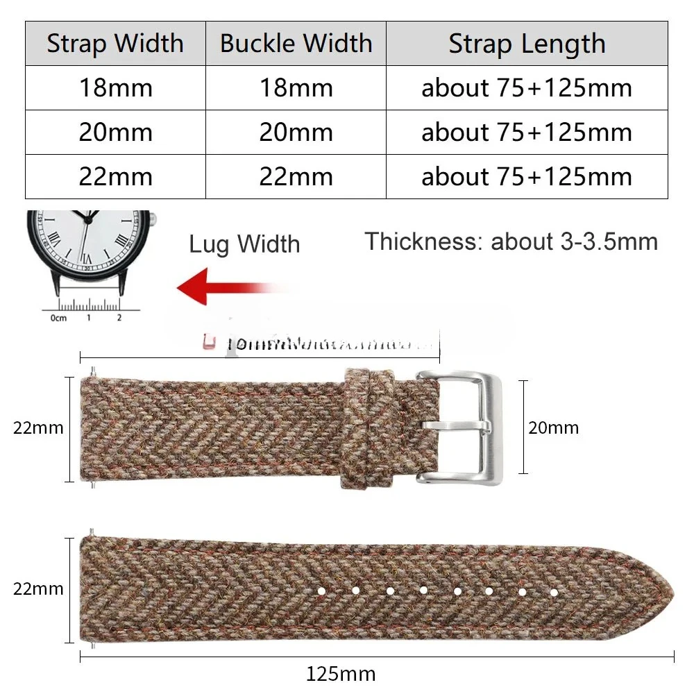 الإفراج السريع نسج سوار لأوميغا ل Seiko خمر جلد البقر الحقيقي تويد النايلون حزام 18 مللي متر 20 مللي متر 22 مللي متر Smartwatch حزام (استيك) ساعة