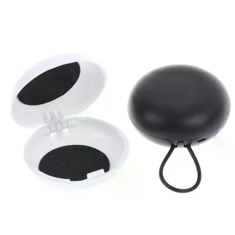 Round Soundproof Earplug Box Soundproof Mini Earplug Storage Box Jewelry Craft Sleeping Earplug Organiser