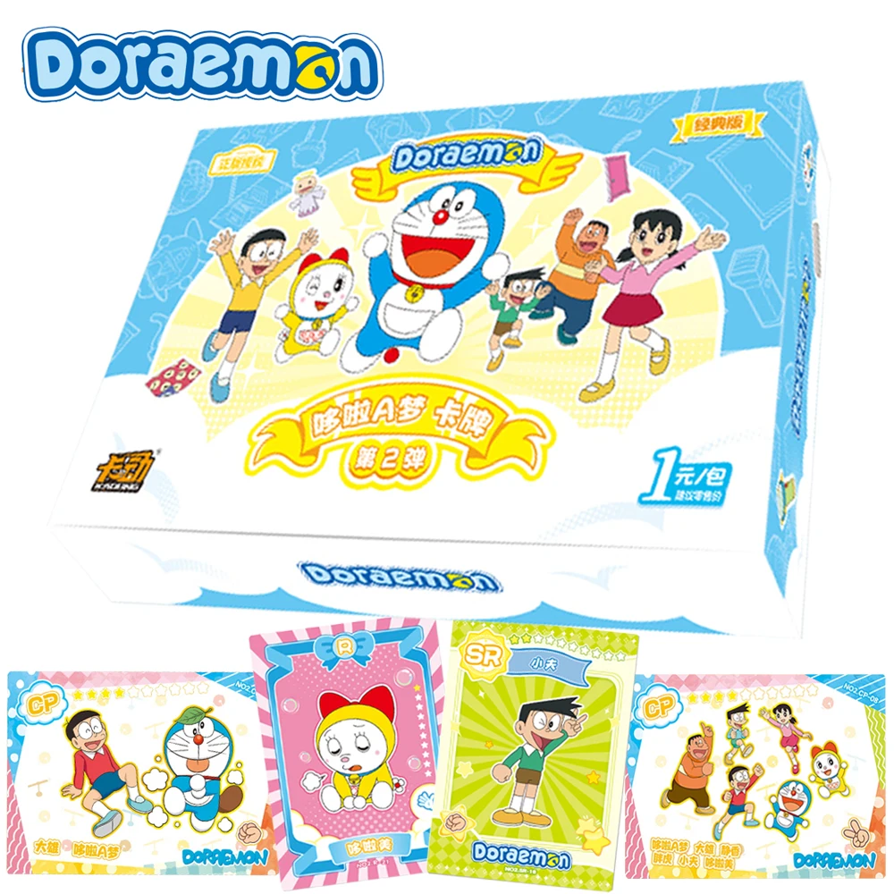 Original Doraemon Card For Children Big G Honekawa Suneo Family Comedy Classic Anime Rare Limited Game Collection Card Kids Toys