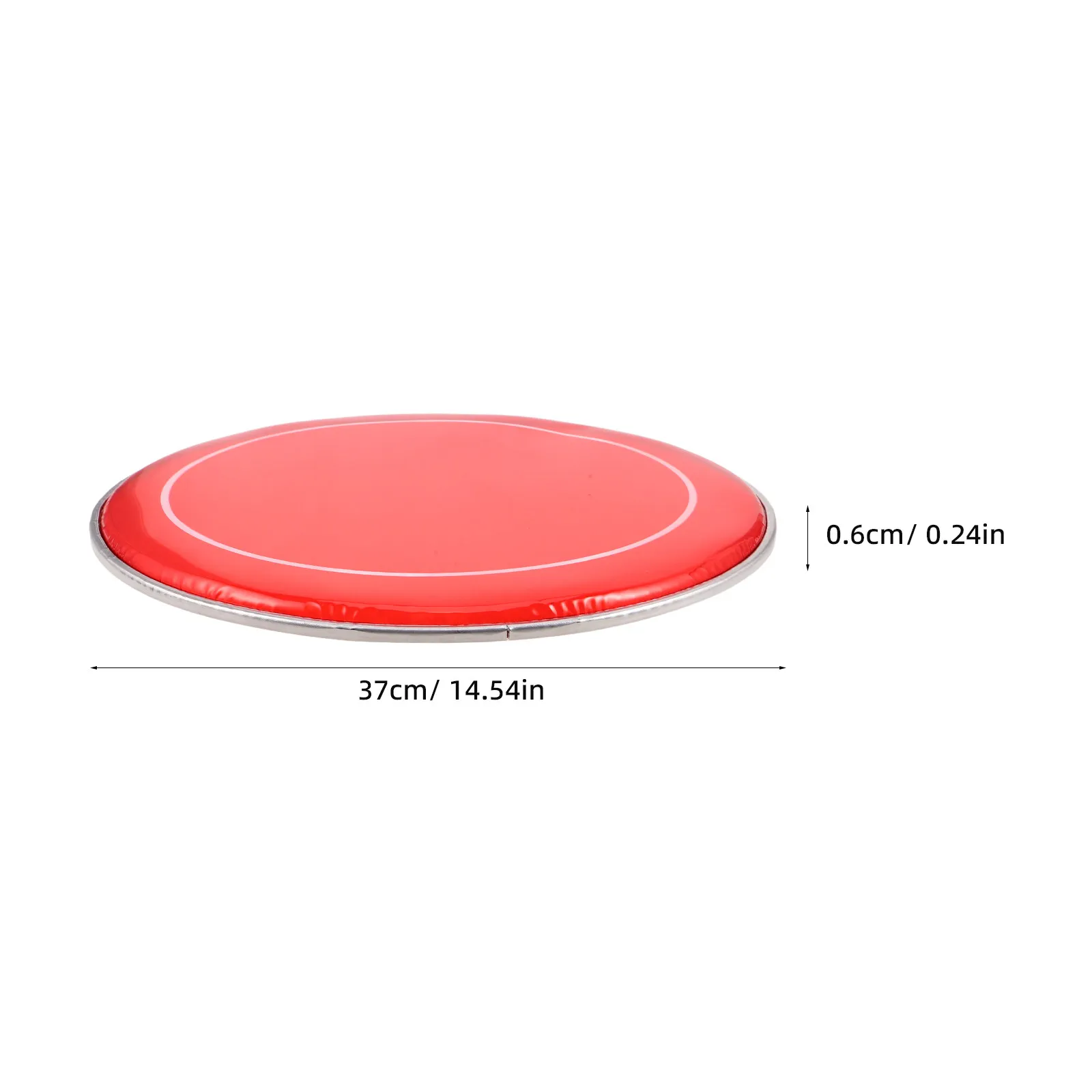 Double Layer Drum Head Red 14 Inch Jazz Snare Skin Replacement Wear Resistant Percussion Musical Instrument Parts Studio Stage