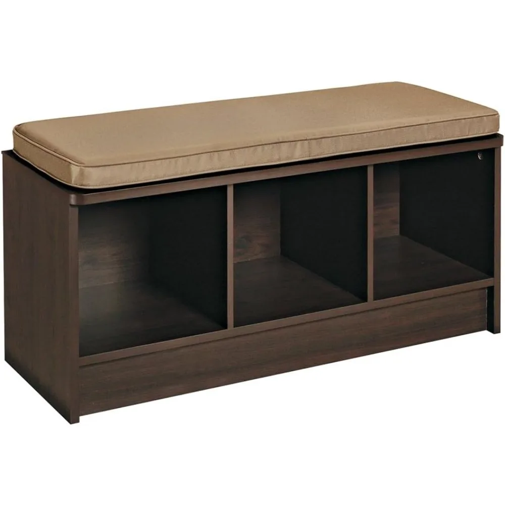 

1570 Cubeicals 3-Cube Storage Bench, 14.01"D x 35.27"W x 18.5"H