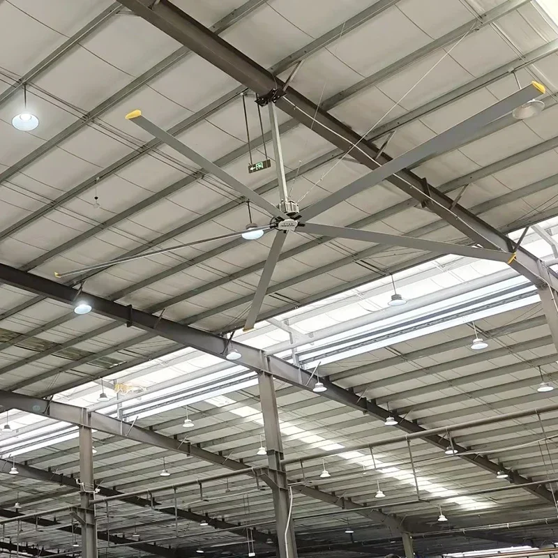 JU LAI large ceiling fans 18 /20 /24 ft pmsm ceiling fan 5.5 /6.1/7.3m Warehouse fan