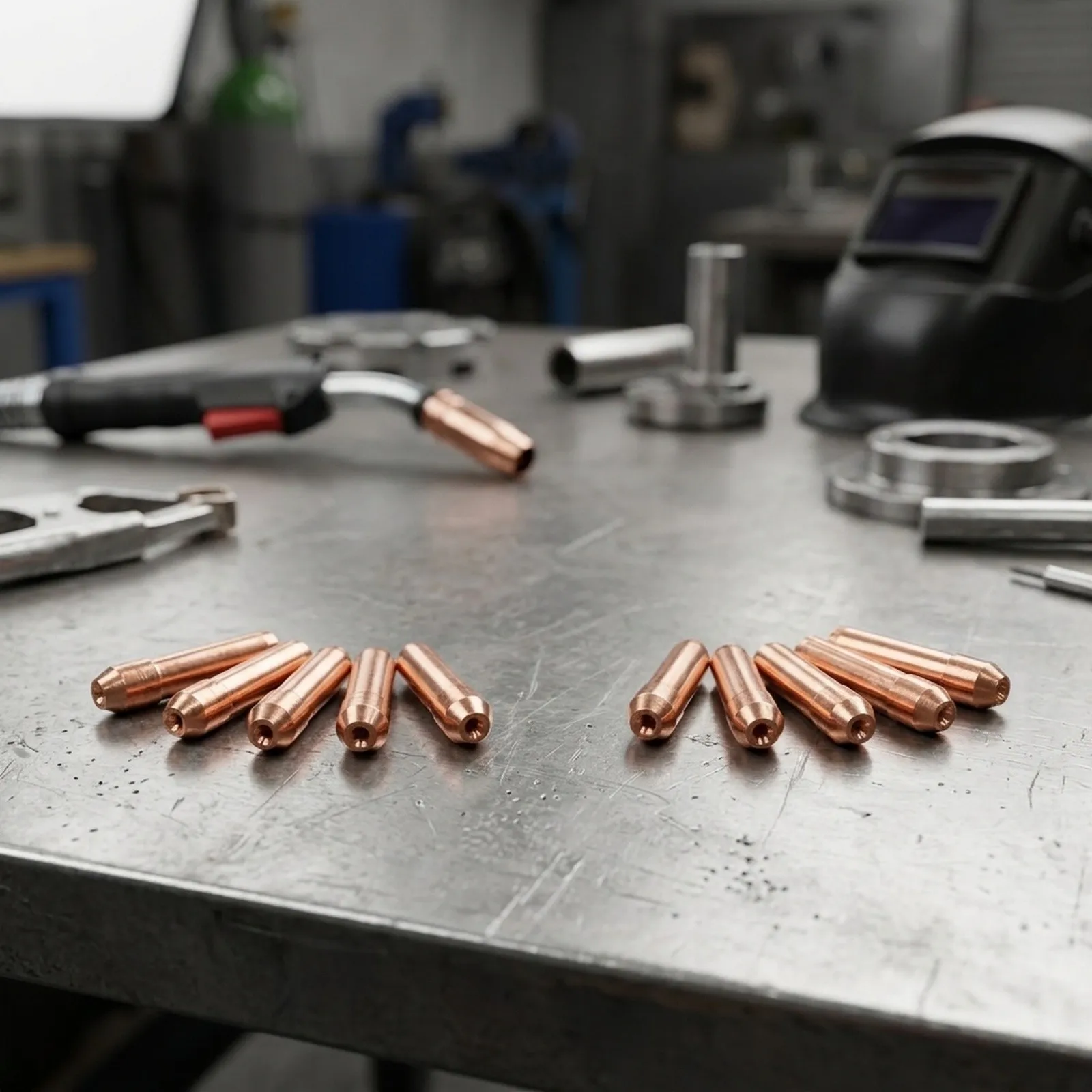 Welding Tasks As The Picture for contact Tips Anti-loosening Welding Tips for argon for t-series Tips Extended for service Life