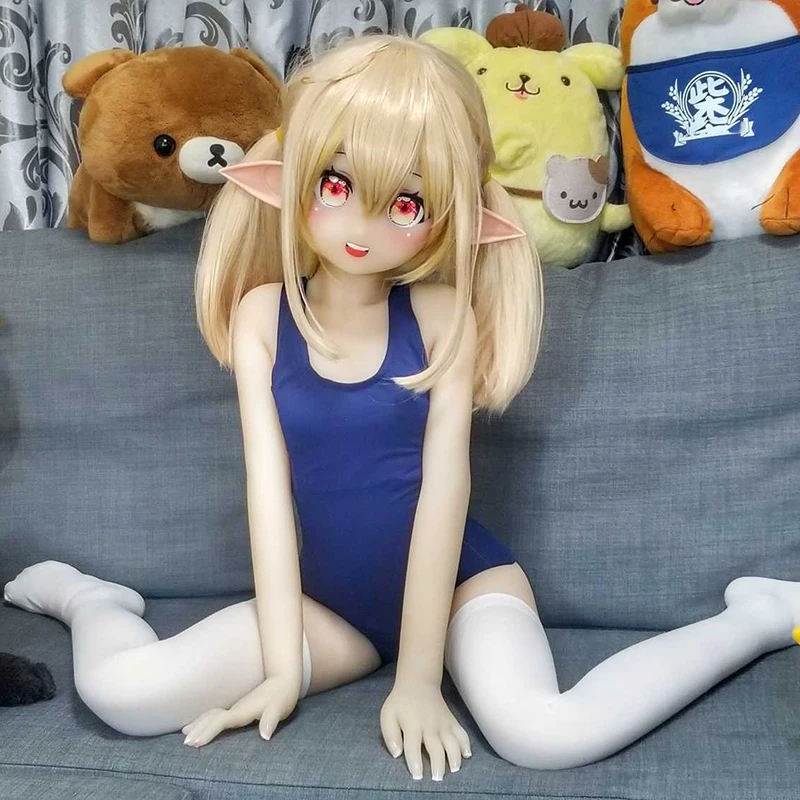 RENHEYUOU Mini Blonde Elfenpuppe |   Sammlerspielzeug für Herren, bewegliche Gelenke, weiches Material