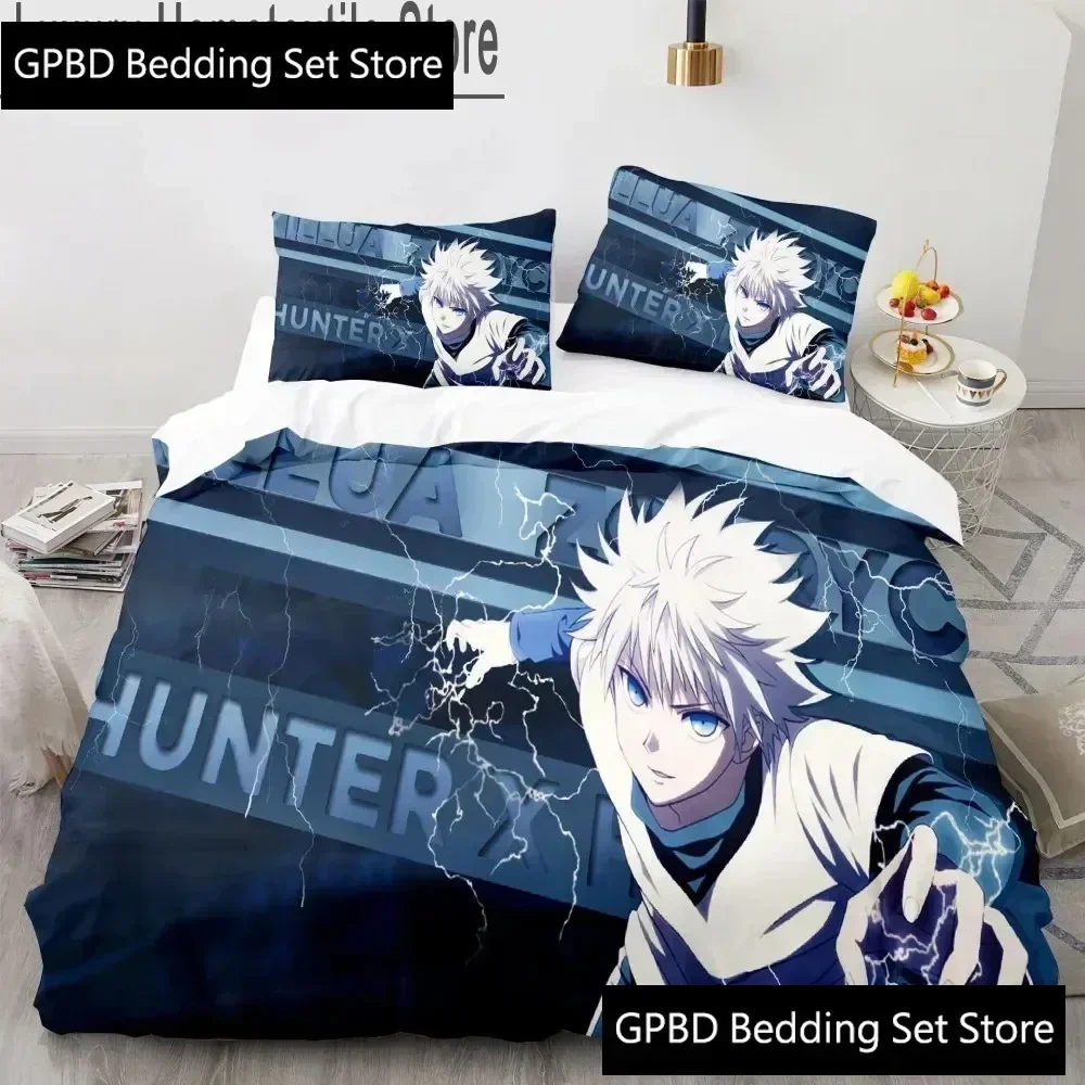 Hunter X Hunter Supplies Set Duvet Cover Set Bedding Sets For Adults Bed With Pillowcases No Filling Luxury Birthday Gifts