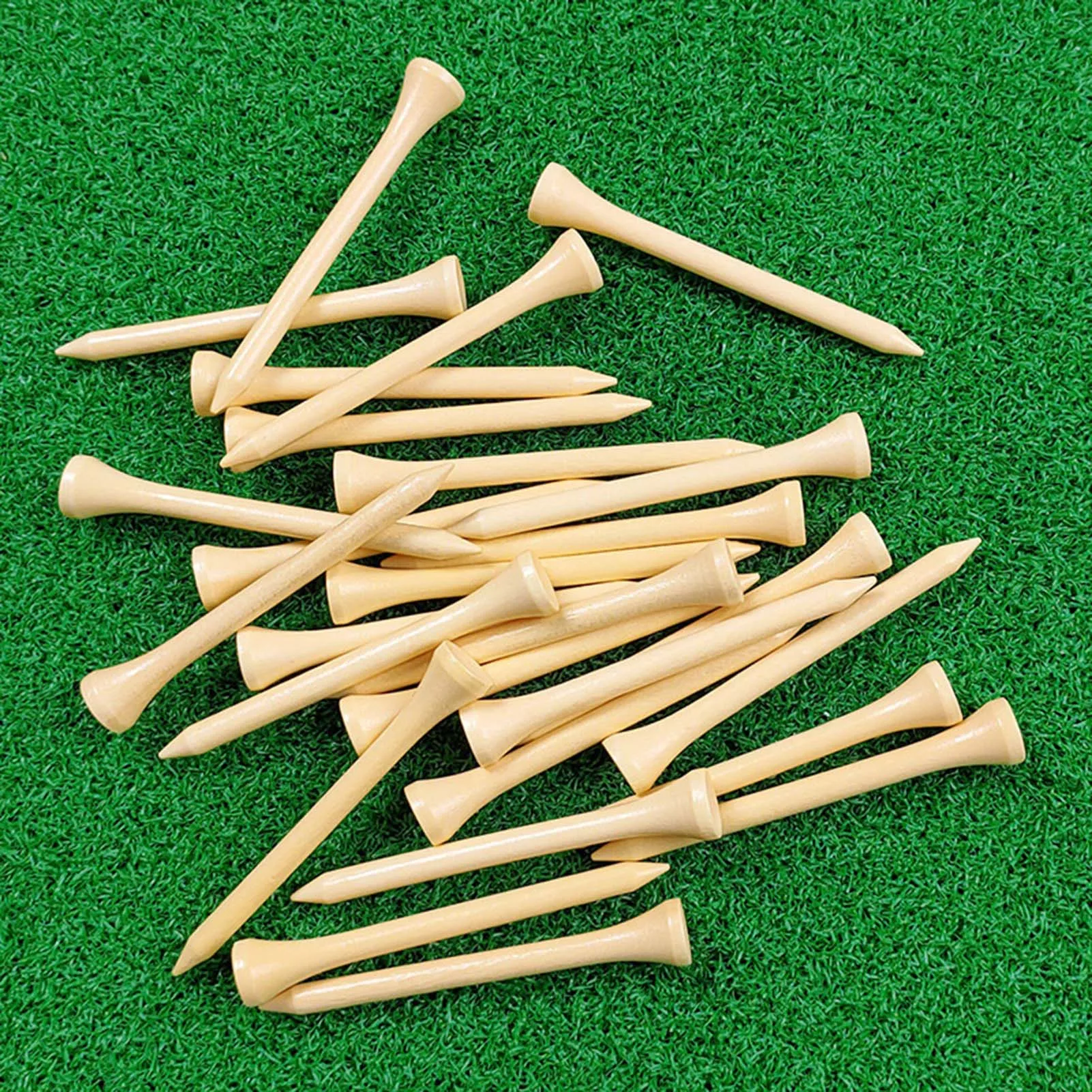 100pcs Wooden  High Stability Low Friction Sports Training Tools Suitable for Indoor Outdoor