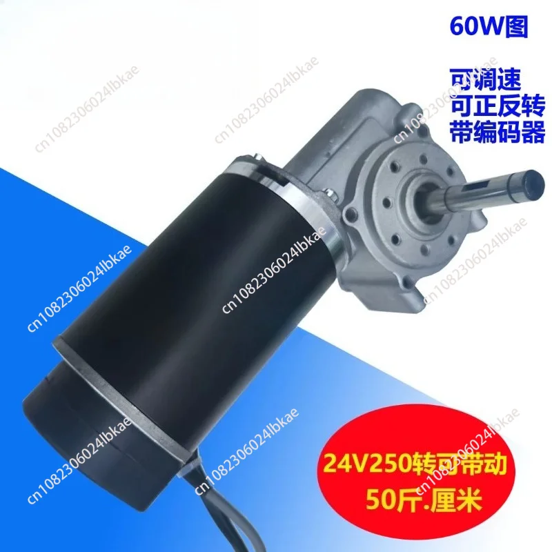 GW63100 automatic door motor Automatic glass door motor 60W 100W worm gear reduction with encoder motor