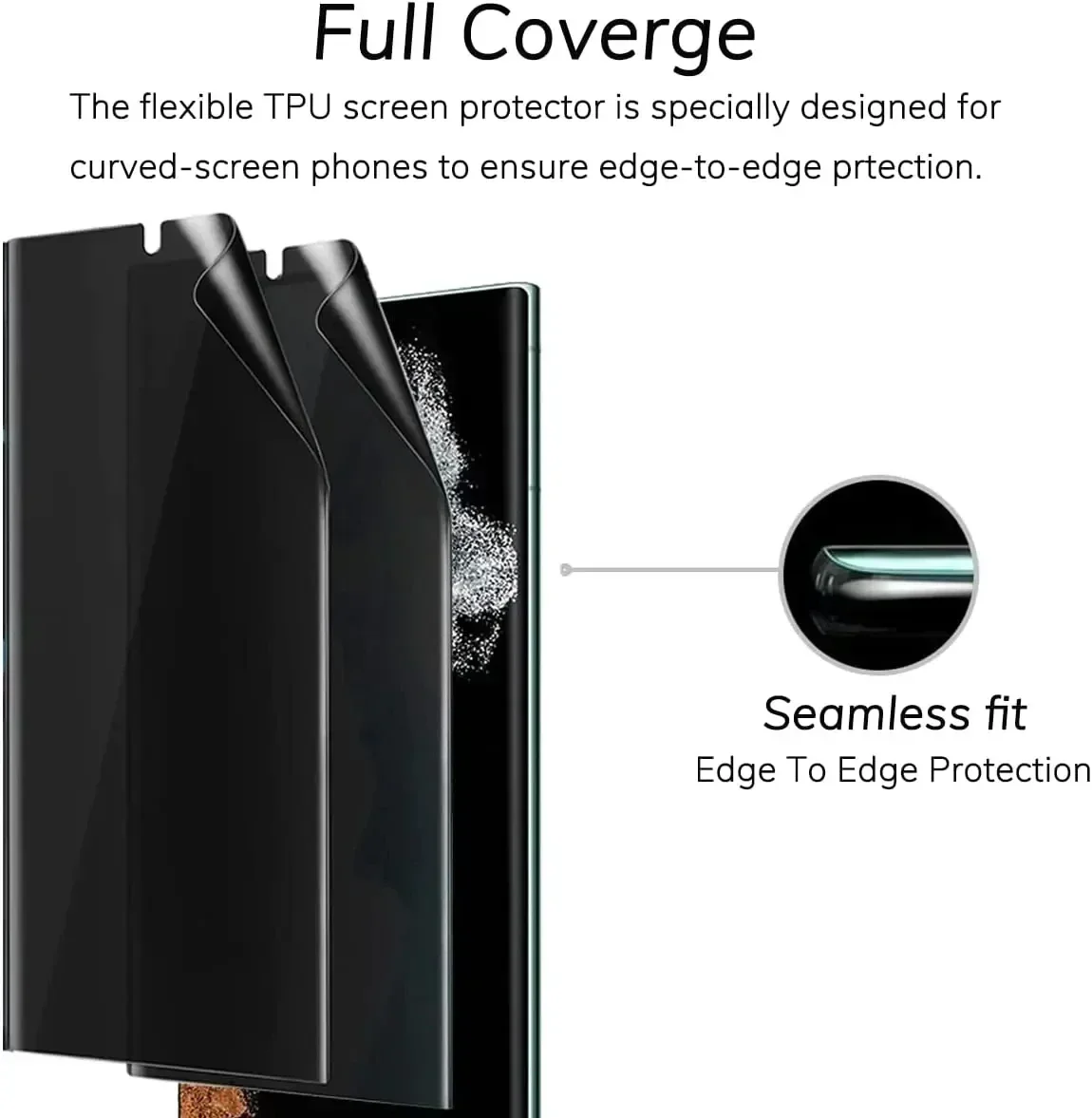 

3PCS Privacy Hydrogel Film for Google Pixel 8 7 Pro Screen Protector for Google Pixel 6 6A 7A 8A Soft Protection Not Glass