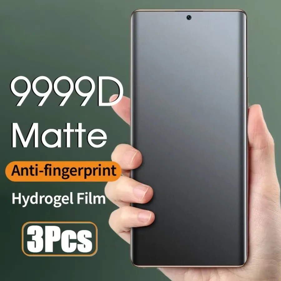 3PCS Matte Hydrogel Film For Samsung Galaxy S22 S21 S23 S24 Ultra S20 S25 FE S10 S25 Plus Screen Protector Samsung Note 20 Film