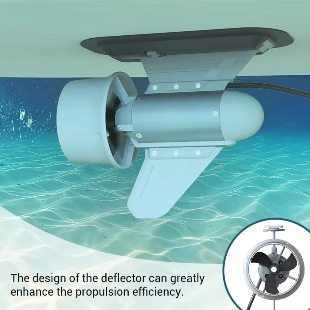 IFungoo Y03 Przenośny Elektryczny System Napędowy Morski z Wirnikiem 18,4 lb + Bateria B2