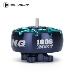 IFlight XING2 1806 1600KV/2500KV 4-6S FPV motore Brushless con albero in lega di titanio da 1.5mm compatibile con elica da 5 pollici per Drone FPV