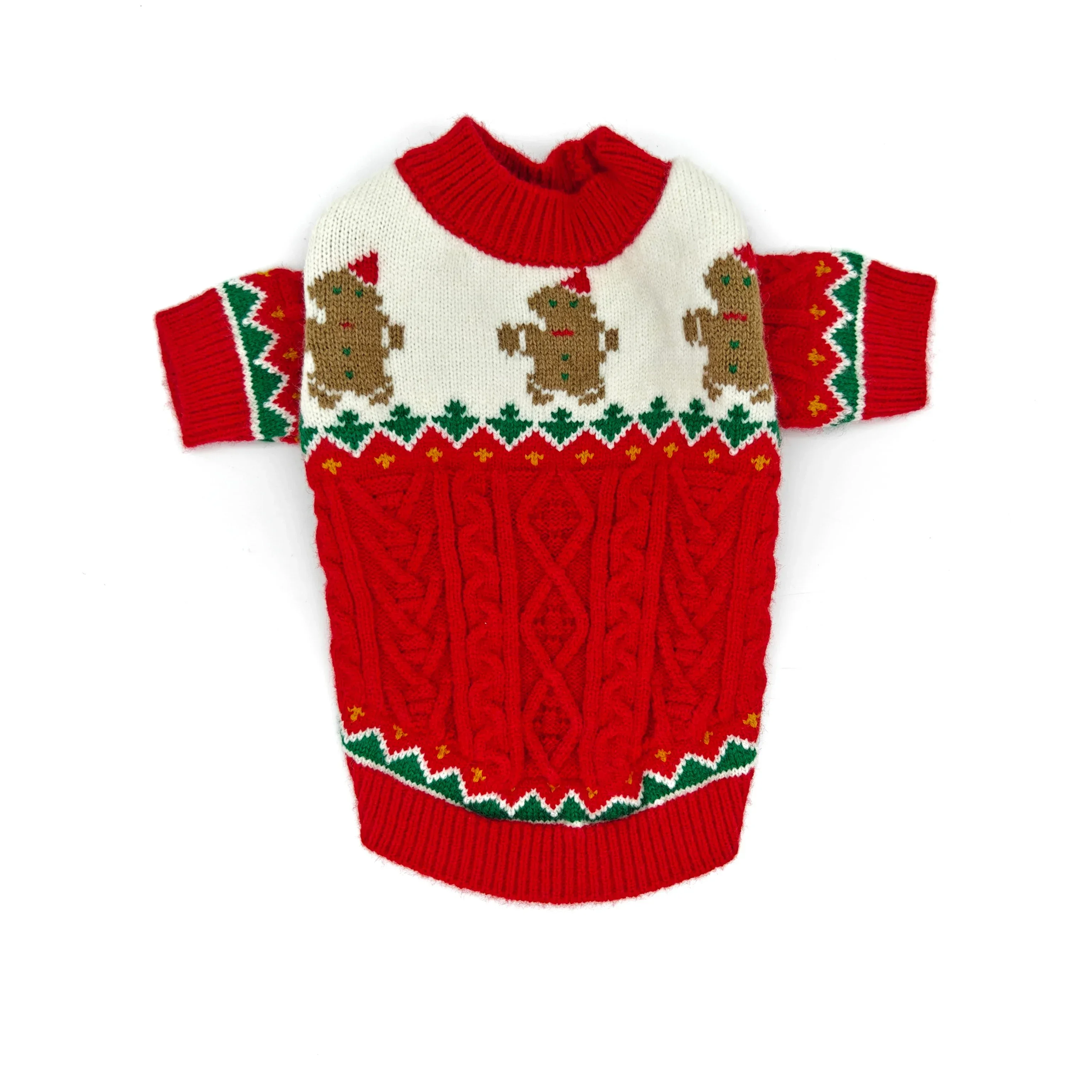 Dog Clothes Autumn Winter Christmas Sweater Pet Schnauzer Teddy Maltese  Pomeranian [Hat not included]