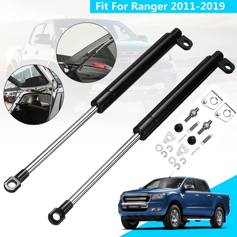 

3 Pair Tailgate Slow Down & Easy Up Strut Set Support Rod For Ford Ranger T6 Xl Px Xlt Wildtrak 2011-2019