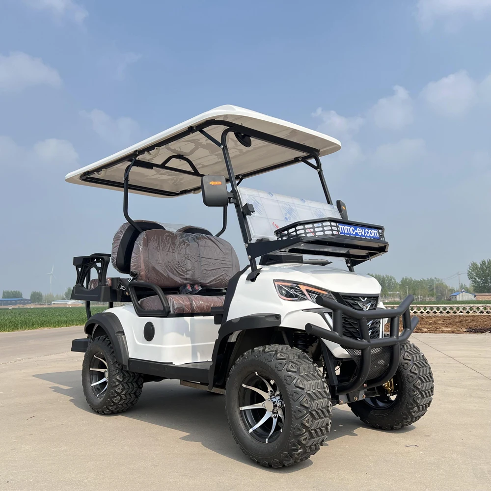 2 4 Passenger Lifted Adult Electric Car 2024 New Design Lithium Battery 4 Seater Golf Cart