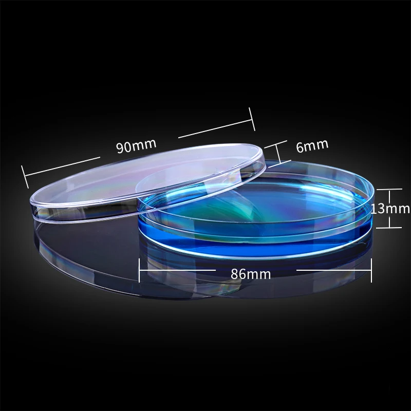 10pcs disposable plastic petri dishes 35mm/60mm / 70mm / 90mm 100mm 150mm round Petri dishes , square Petri dishes Petri dishes