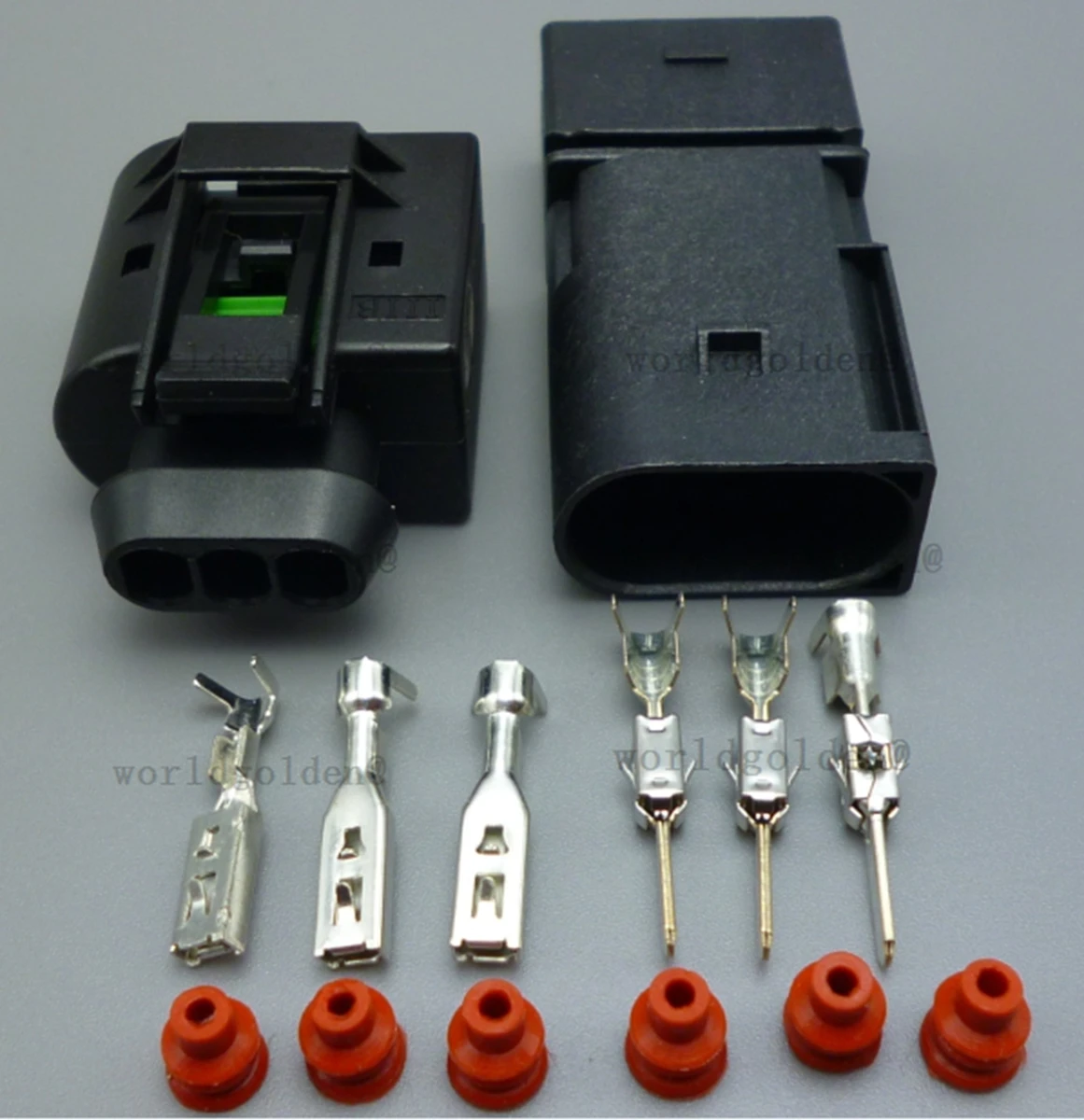 09441311 1-968408-2 Enclosed Plastic Wiring Plug for vehicle lamp sensor circuit assembly and daily upkeep