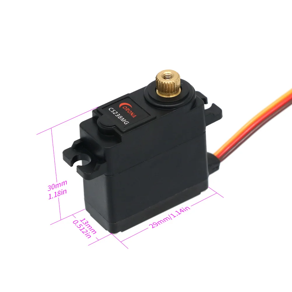 コロナ CS238MG 小型グリッパー 0.13秒 メカニカルクロー メタルギア ミニサーボ RCロボット 飛行機 車 モデル用