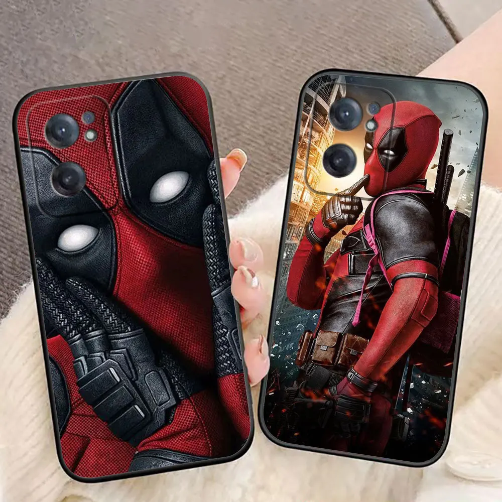 Marvel Deadpool Venom Phone Case For Oneplus 9 8 8T 7 7T 6 5T ACE 2V NORD CE 2 3 LITE N10 N100 5G Pro Case Funda Shell