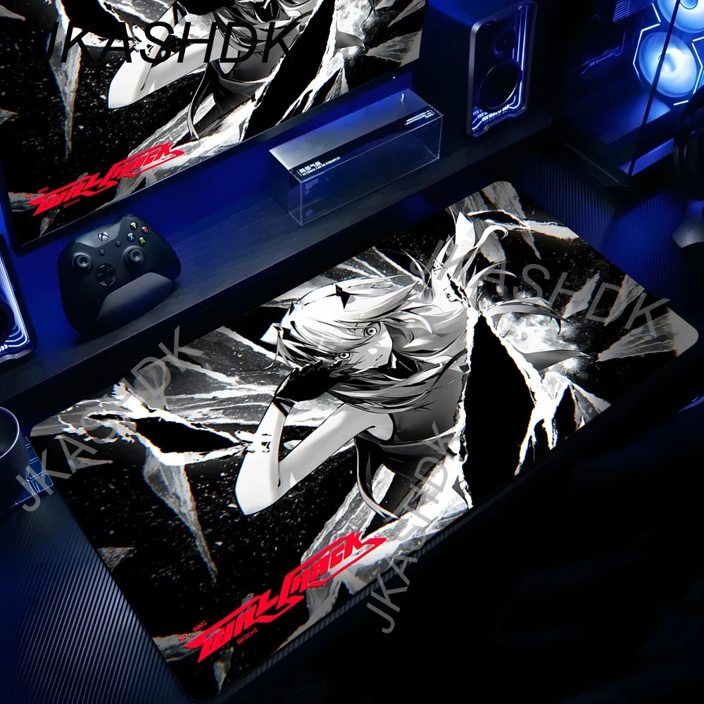 Yuki Aim Speed Control Cloth Mouse Pad Micro Textured Surface Smooth Glide Non Slip Rubber Base Gaming Accessories for Laptop