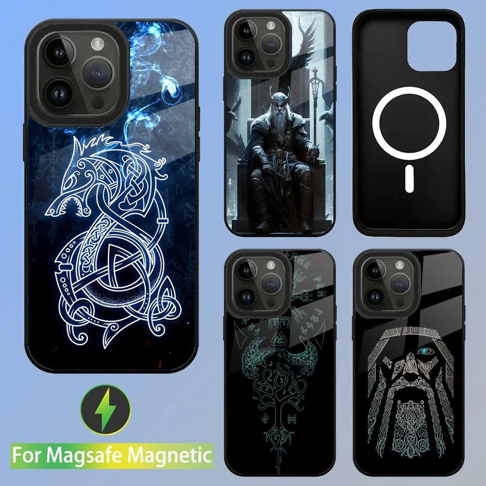 

Odin Fenrir Phone Case For iPhone 16,15,14,13,12,11,Plus,Pro,Max Mini Magsafe Magnetic Wireless Charging