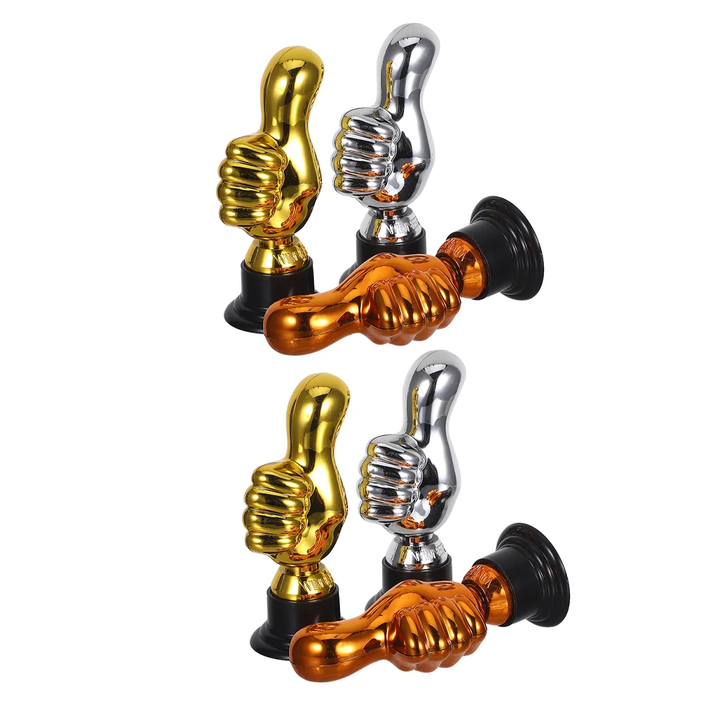 

6pcs Thumb Up Award Mini Office Rewards School Classroom Student Employee Appreciation Durable Lightweight Positive Team