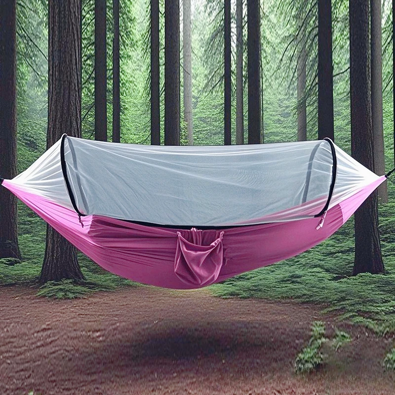 

Single Portable Outdoor Without Hanging Backyard Lightweight With Travel Double Stand Carry Stand Hammock Camping Garden Beach
