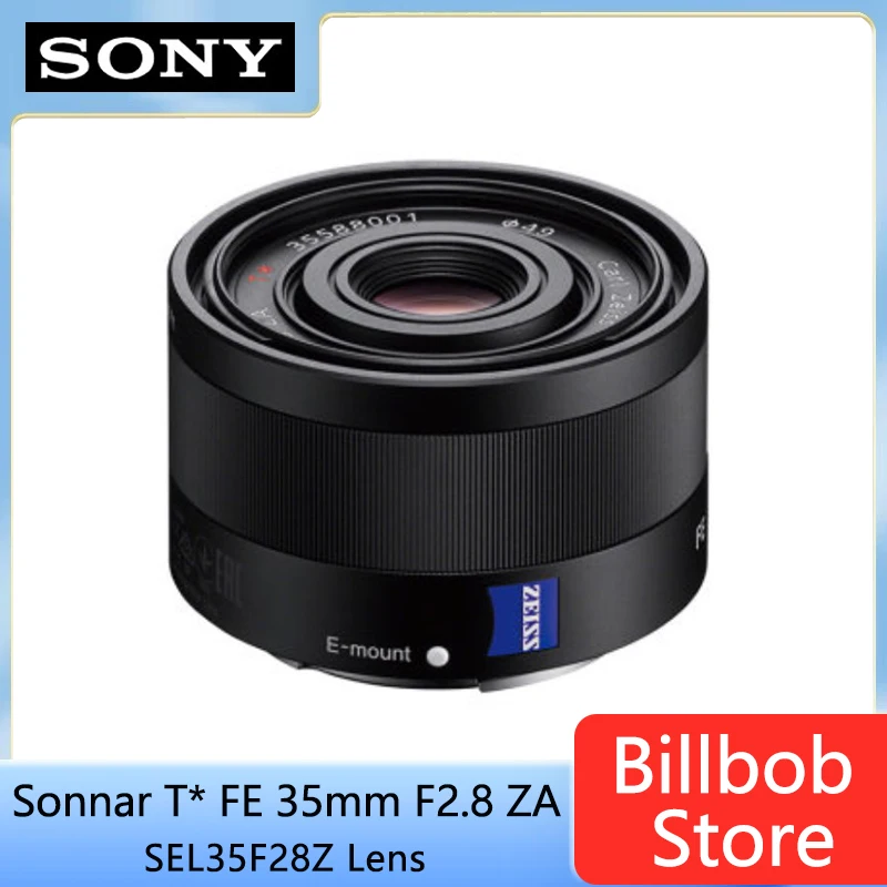 

SONY Sonnar T* FE 35mm F2.8 ZA Lens SEL35F28Z Full Frame Wide-angle fixed focus Lens