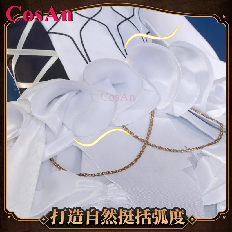 CosAn Game Fate/Grand Order FGO Metatron Jeanne Cosplay Kostuums Mode Zoete Uniform Jurk Vrouwen Halloween Rollenspel Kleding
