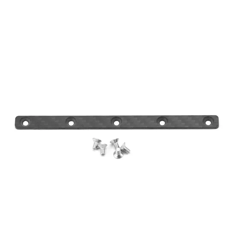 Carbon Fiber Chassis Reinforcing Plate for Tamiya TT02 TT-02 1/10 RC Car Upgrade Parts Accessories