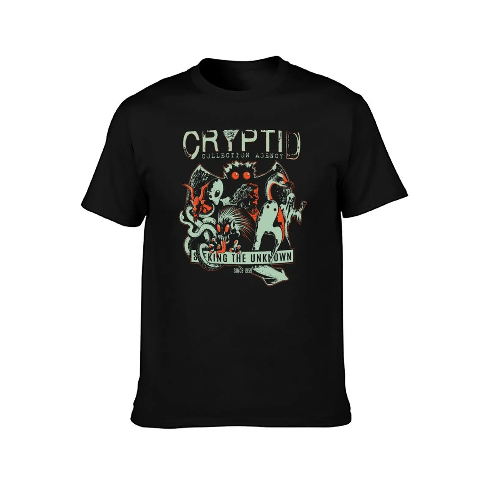 Cryptid Collections T-Shirt vintage clothes shirts graphic tee tops black t shirts for men