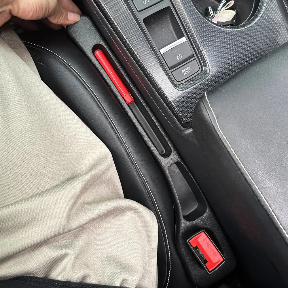 2 pezzi aggiornato universale seggiolino auto gap riempimento console centrale striscia di riempimento fessura laterale striscia di riempimento Gap del sedile accessori
