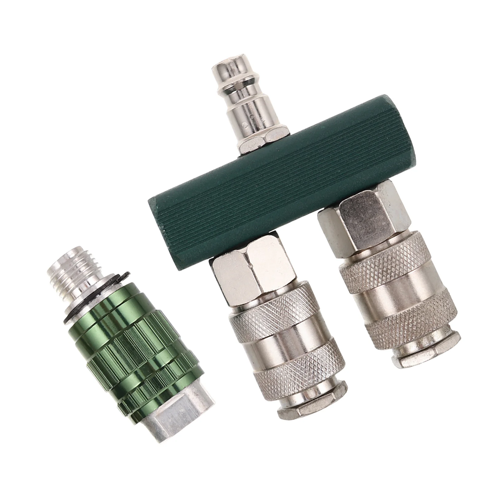 

Быстроразъемные воздушные фитинги 1/металлический Т-образный соединитель шланга для разветвителей воздушного компрессора, пневматический фитинг для труб