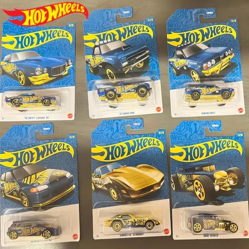 

Hot Wheels HDH54 1:64 Covette Stingray Brat Dodge D100 Camaro Rs Honda Civic Eg Bone Shaker Литая под давлением модель автомобиля из сплава, игрушки, подарки