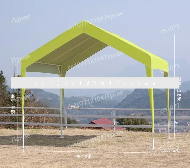 Portable Umbrella, Durable Polyester for Home Parking Lot, Popular Outdoor Stand Up Tent, Sunscreen, Mobile Car Garage