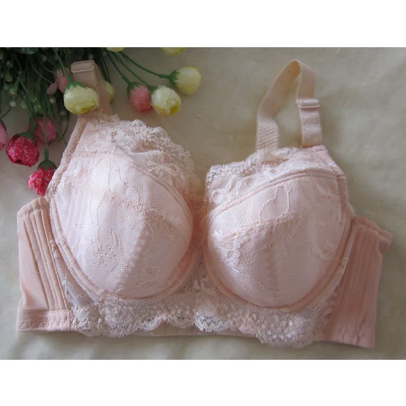 34 36 38 40 42 44 46 48 B C D F G H Bh Biustonosz Damski Samoprzylepny Biustonosz Plus Size Push Up Pełny Miseczka Fiszbiny Koronkowy Biustonosz Bielizna