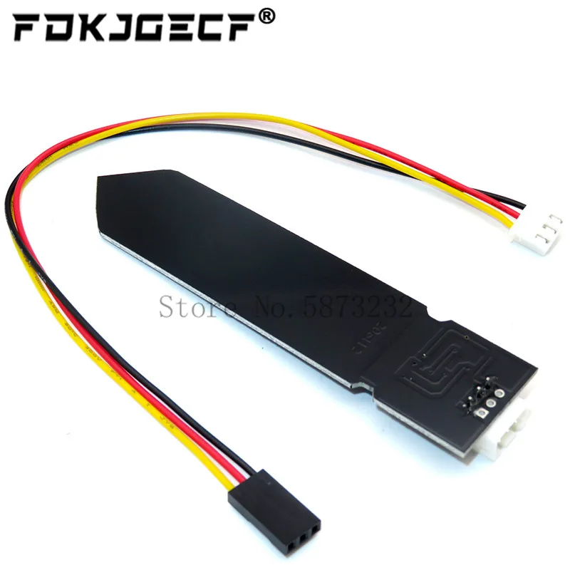 Módulo Sensor de Umidade do Solo Capacitivo, Não Fácil de Corrodar, Fio de Tensão Larga, Resistente à Corrosão, Gravidade W para Arduino, 3.3 a 5.5V