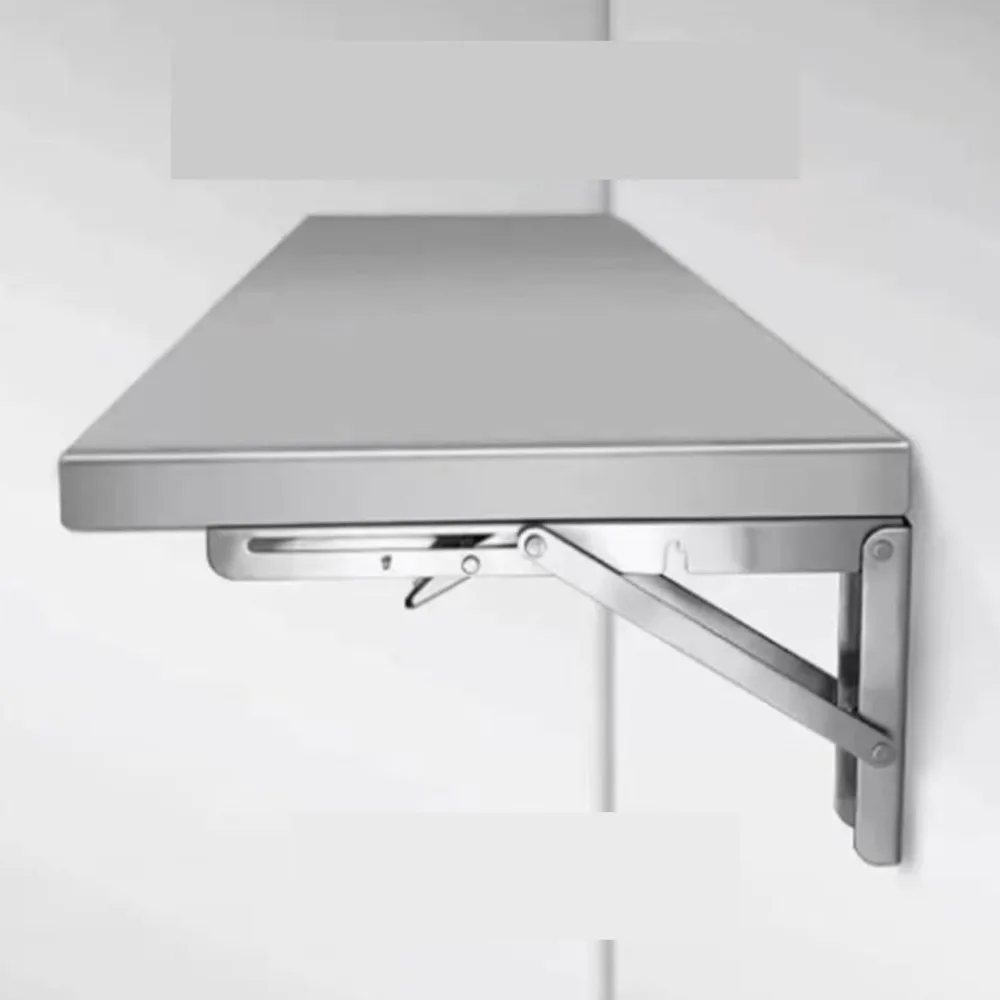 

Folding table, wall-mounted folding desk, wall-mounted folding table, Wall Mounted Fold Down Table, 304 Stainless Steel