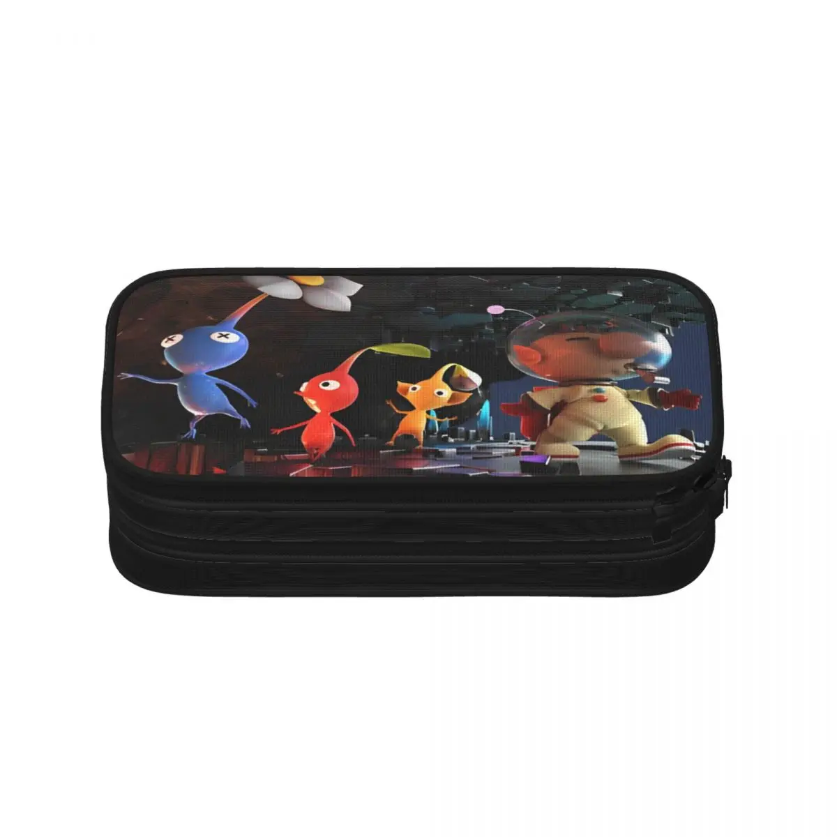 

Милый пенал Pikmin 4, видеоигры, детские пеналы с героями мультфильмов, ручка для студентов, сумки большой емкости, школьный подарок, канцелярские принадлежности