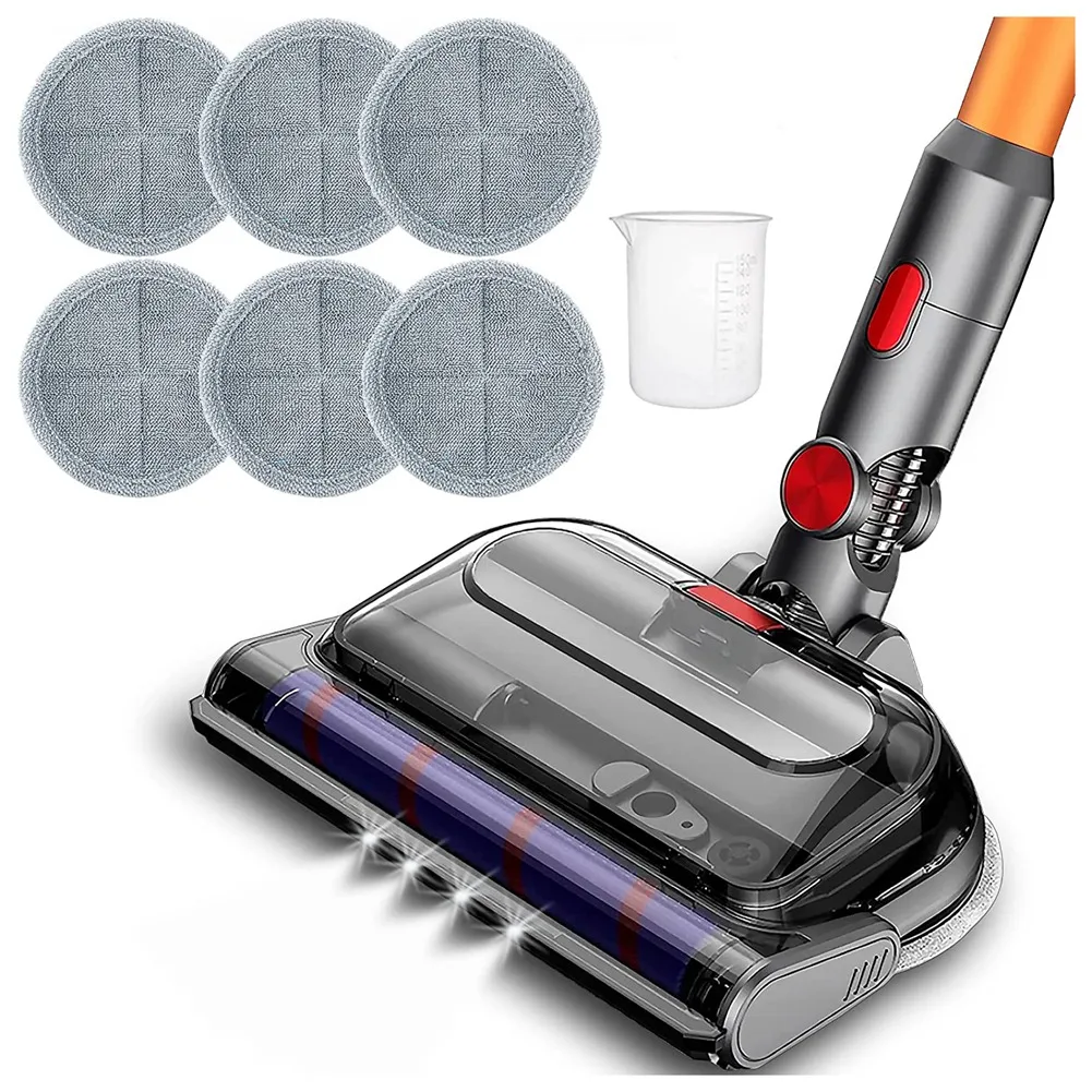 

Mopping Attachment for Dyson V7 V8 V10 V11 V15Vacuum Cleaner Brush Suction and Mopping 2In1 Electric Brush,With Cloth