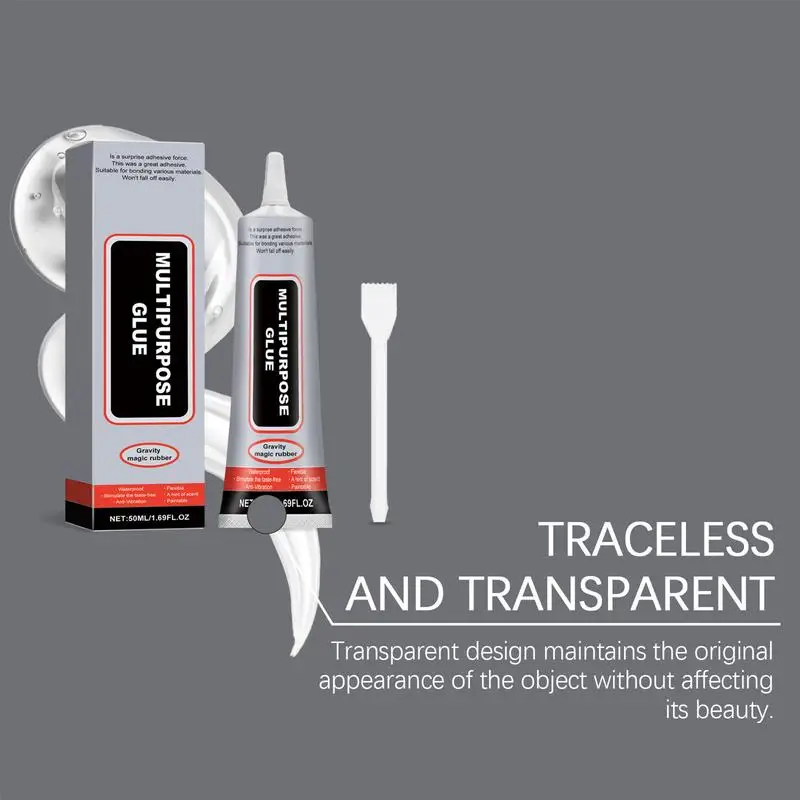Stoffenlijm Permanente 50 ml Bekledingstick Vloeibare stoflijm Multifunctionele waterdichte textiellijm voor buitenuitrusting